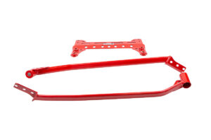 kerepoolne brace Komplekt BMW 3 G20 G28 3 pieces punane alumiinium