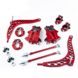 Lock kit BMW E46 - PRO KIT (Pöördenurga suurendamise kit)